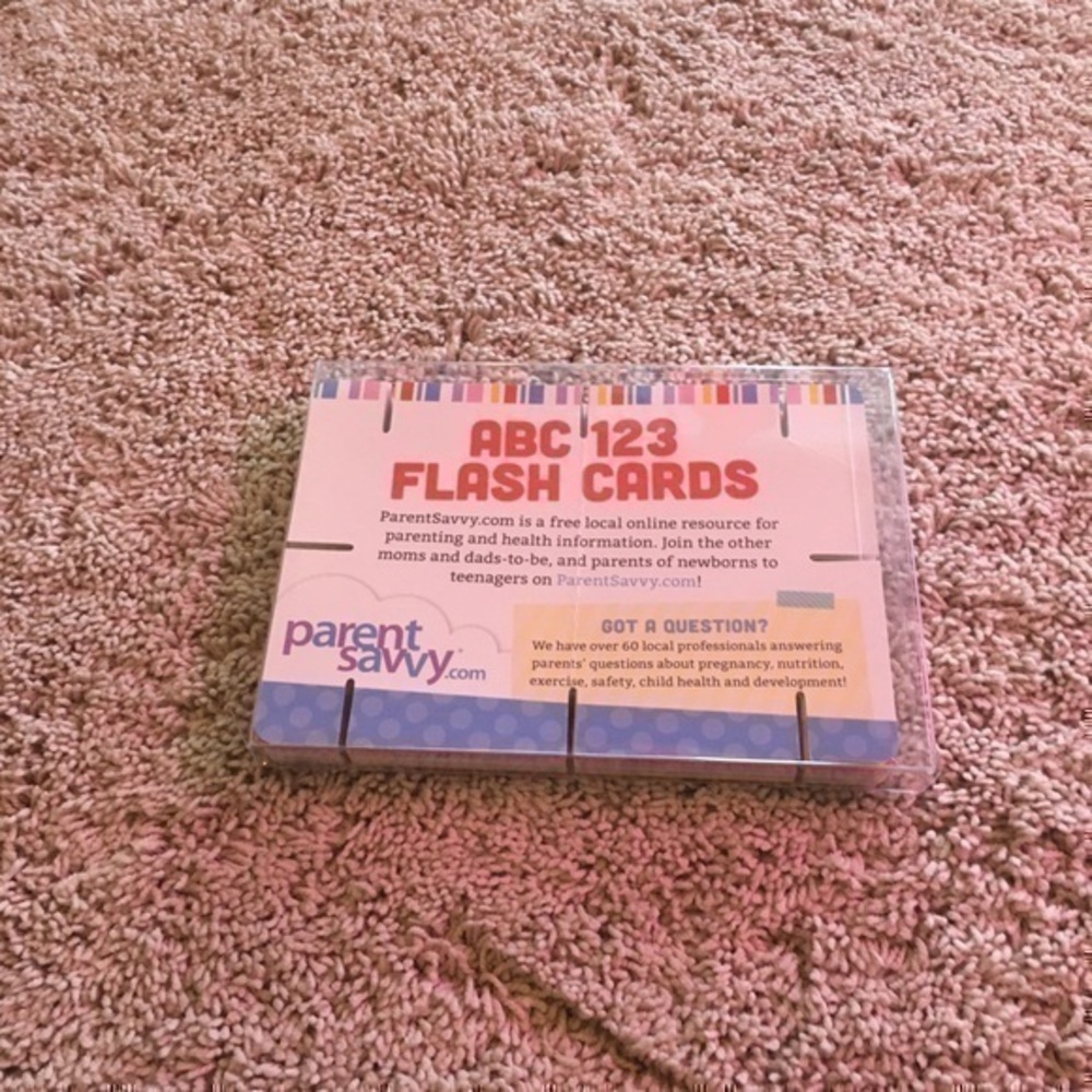 ABC / 123 Flash Cards Parent Savvy